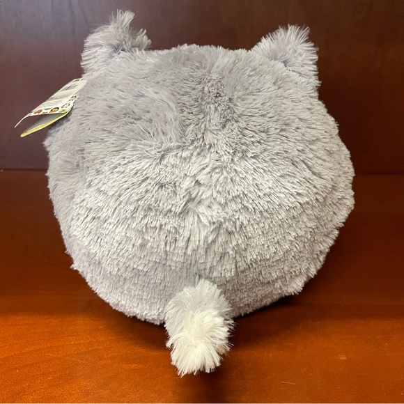NWT Vintage Squishable Mini 7” Grey and White Kitty Cat Stuffed Animal Toy 2011 - Picture 4 of 10